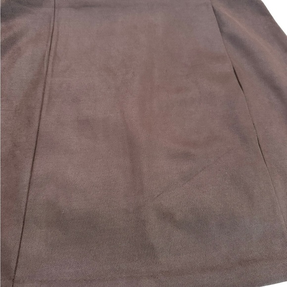 Marc New York by Andrew Marc Chocolate Brown Skirt Size Medium - Picture 12 of 14